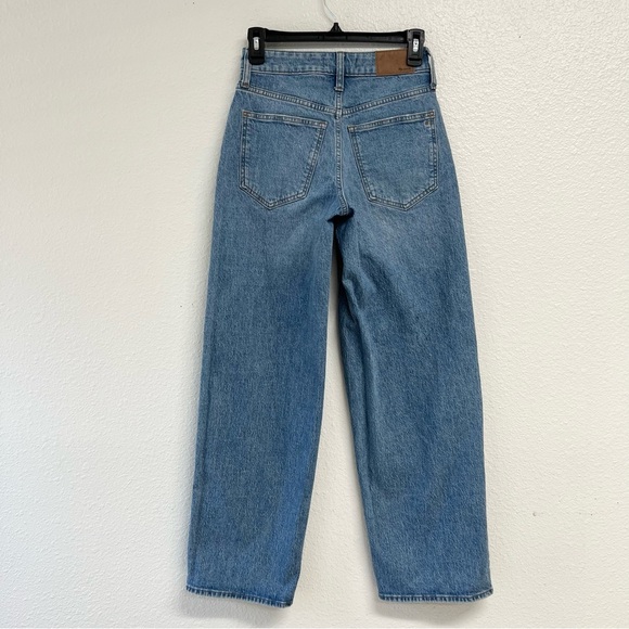 Madewell The Curvy Perfect Vintage Wide-Leg Jean in Enmore Wash Size 23 - Picture 8 of 12